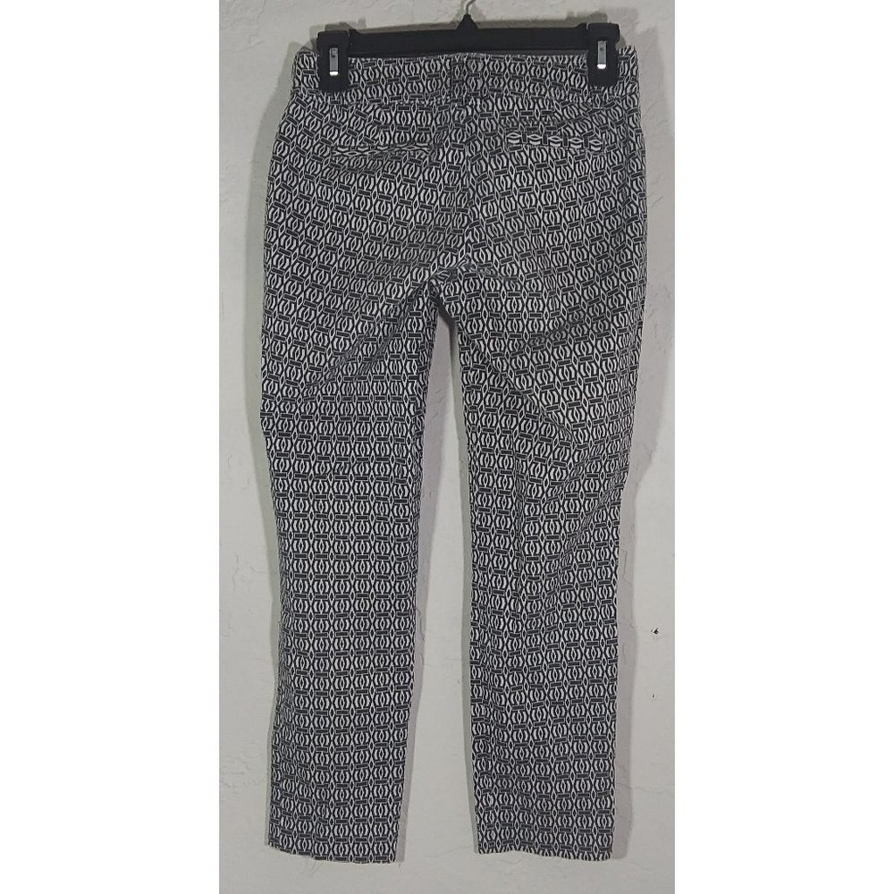 Cache Jeans Size 0 Geometric Patterned Multicolor… - image 2
